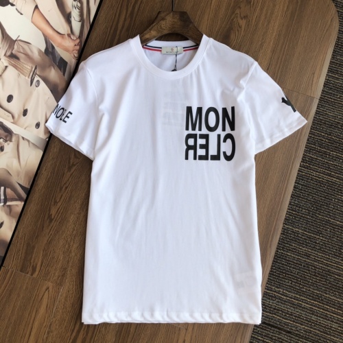 Moncler T-Shirts Short Sleeved For Men #869759 $35.00 USD, Wholesale Replica Moncler T-Shirts