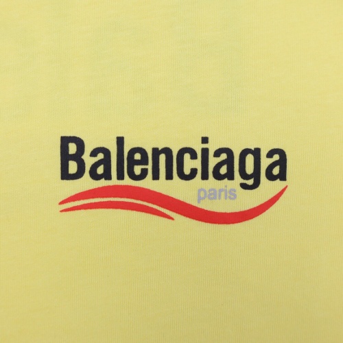 Replica Balenciaga T-Shirts Short Sleeved For Men #869761 $40.00 USD for Wholesale