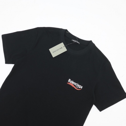 Replica Balenciaga T-Shirts Short Sleeved For Men #869762 $40.00 USD for Wholesale