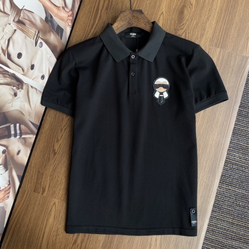 Fendi T-Shirts Short Sleeved For Men #869779 $38.00 USD, Wholesale Replica Fendi T-Shirts
