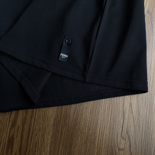 Replica Fendi T-Shirts Short Sleeved For Men #869779 $38.00 USD for Wholesale