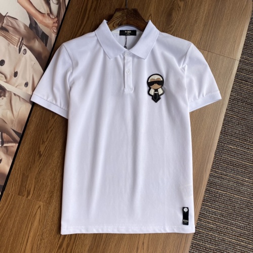 Fendi T-Shirts Short Sleeved For Men #869780 $38.00 USD, Wholesale Replica Fendi T-Shirts