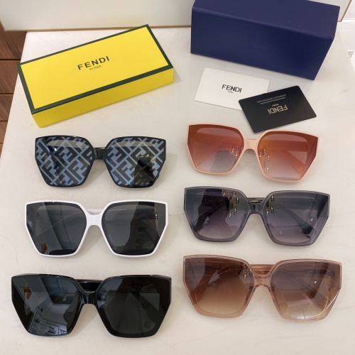 Replica Fendi AAA Quality Sunglasses #869833 $56.00 USD for Wholesale