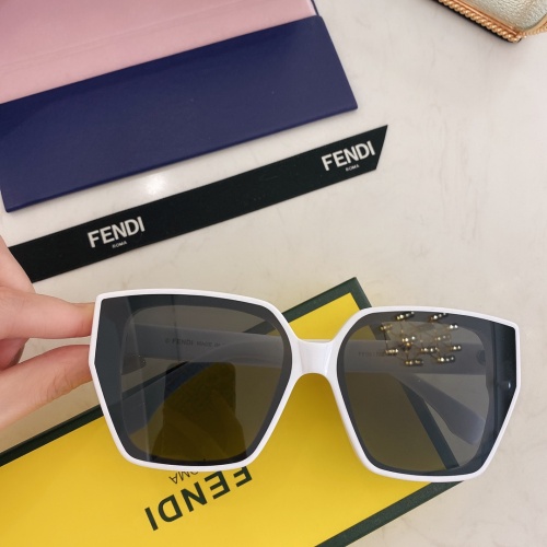 Fendi AAA Quality Sunglasses #869834 $56.00 USD, Wholesale Replica Fendi AAA Quality Sunglasses