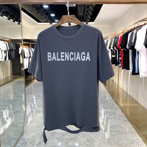 Balenciaga T-Shirts Short Sleeved For Men #869921 $41.00 USD, Wholesale Replica Balenciaga T-Shirts