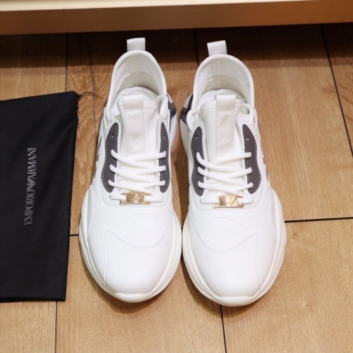 Replica Armani Casual Shoes For Men #870048 $82.00 USD for Wholesale