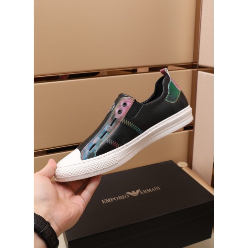 Replica Armani Casual Shoes For Men #870108 $88.00 USD for Wholesale