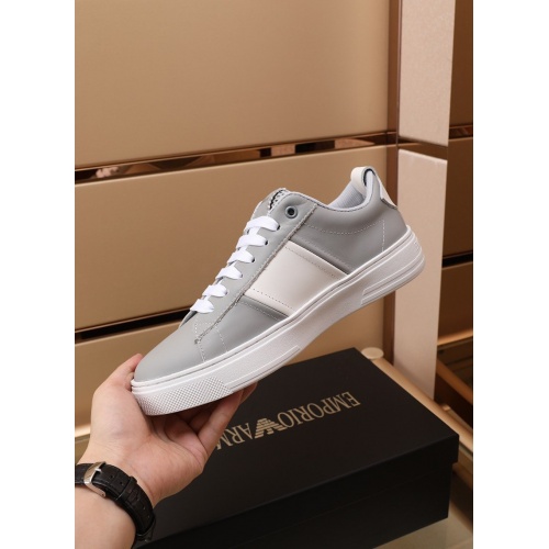 Replica Armani Casual Shoes For Men #870111 $88.00 USD for Wholesale