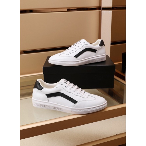 Replica Armani Casual Shoes For Men #870116 $85.00 USD for Wholesale