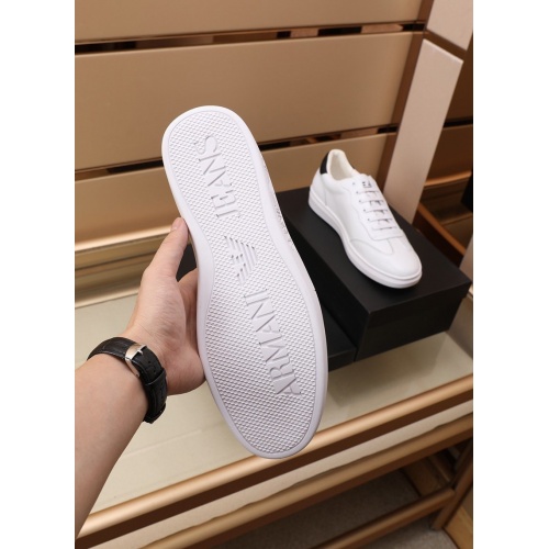 Replica Armani Casual Shoes For Men #870116 $85.00 USD for Wholesale