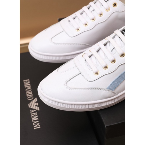 Replica Armani Casual Shoes For Men #870117 $85.00 USD for Wholesale