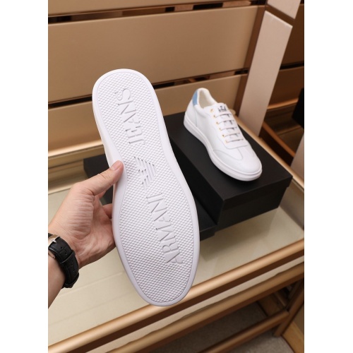 Replica Armani Casual Shoes For Men #870117 $85.00 USD for Wholesale