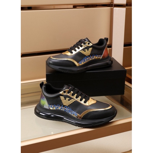 Replica Armani Casual Shoes For Men #870119 $85.00 USD for Wholesale