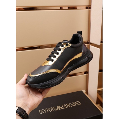 Replica Armani Casual Shoes For Men #870119 $85.00 USD for Wholesale