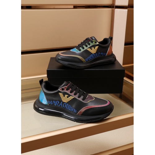 Replica Armani Casual Shoes For Men #870123 $85.00 USD for Wholesale