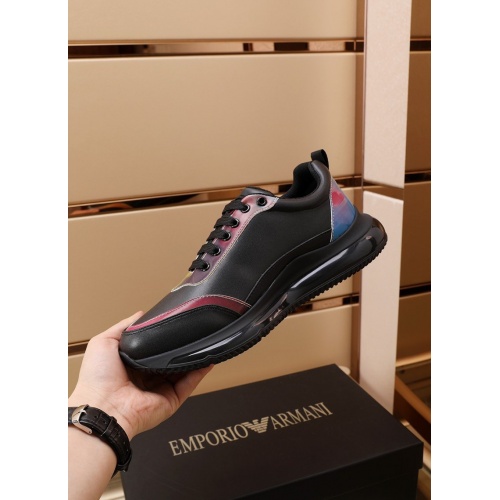 Replica Armani Casual Shoes For Men #870123 $85.00 USD for Wholesale