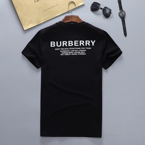Replica Burberry T-Shirts Short Sleeved For Men #870238 $27.00 USD for Wholesale