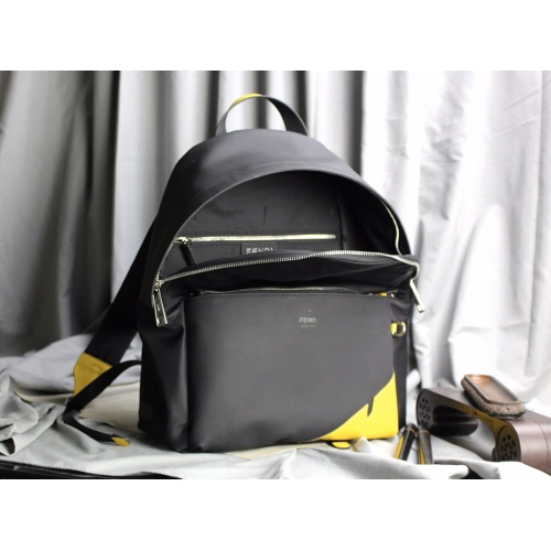 Replica Fendi AAA Man Backpacks #870304 $100.00 USD for Wholesale