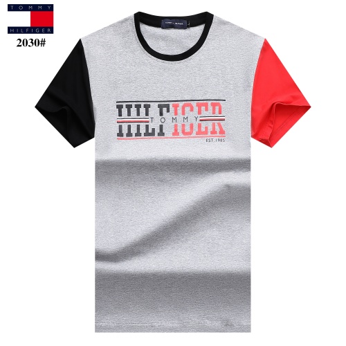 Tommy Hilfiger TH T-Shirts Short Sleeved For Men #870356 $27.00 USD, Wholesale Replica Tommy Hilfiger TH T-Shirts