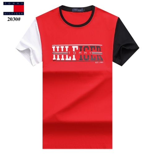 Tommy Hilfiger TH T-Shirts Short Sleeved For Men #870357 $27.00 USD, Wholesale Replica Tommy Hilfiger TH T-Shirts