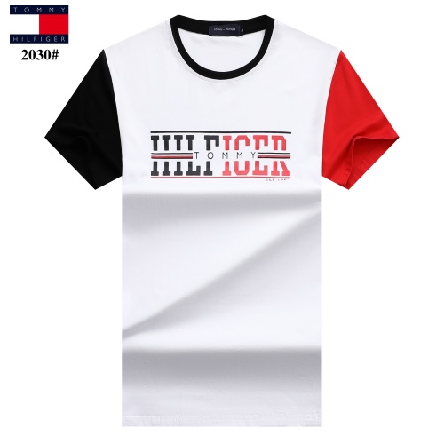 Tommy Hilfiger TH T-Shirts Short Sleeved For Men #870358 $27.00 USD, Wholesale Replica Tommy Hilfiger TH T-Shirts