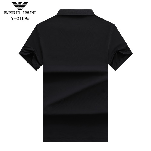 Replica Armani T-Shirts Short Sleeved For Men #870363 $29.00 USD for Wholesale