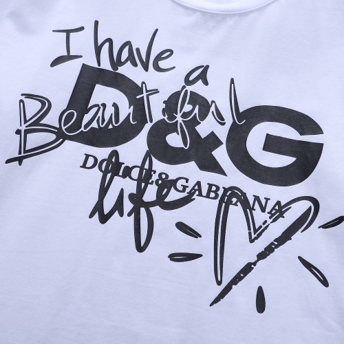 Replica Dolce & Gabbana D&G T-Shirts Short Sleeved For Men #870381 $27.00 USD for Wholesale