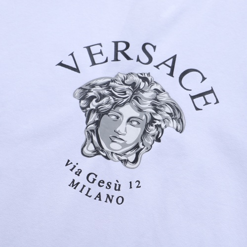 Replica Versace T-Shirts Short Sleeved For Men #870416 $27.00 USD for Wholesale