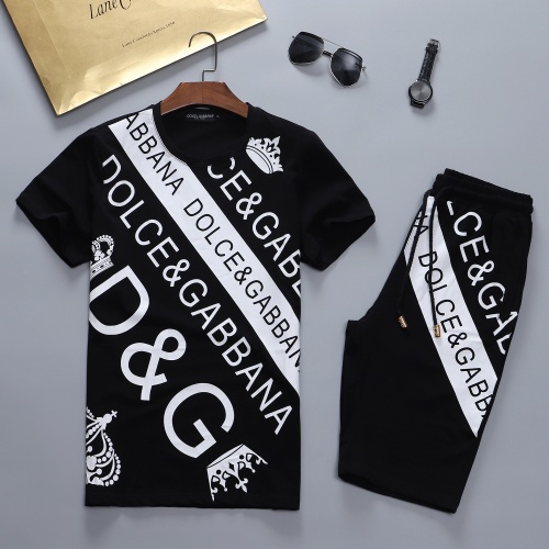 Dolce & Gabbana D&G Tracksuits Short Sleeved For Men #870432