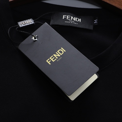Replica Fendi Tracksuits Short Sleeved For Men #870485 $48.00 USD for Wholesale