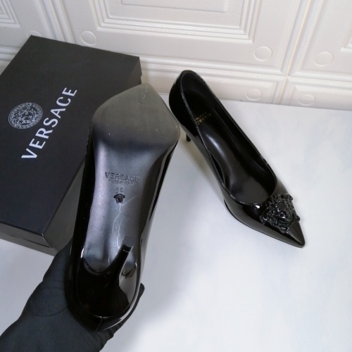 Replica Versace High-Heeled Shoes #870537 $72.00 USD for Wholesale