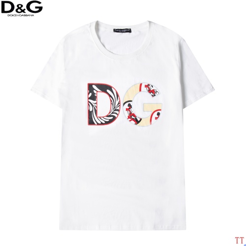 Dolce &amp; Gabbana D&amp;G T-Shirts Short Sleeved For Men #870538 $27.00 USD, Wholesale Replica Dolce &amp; Gabbana D&amp;G T-Shirts