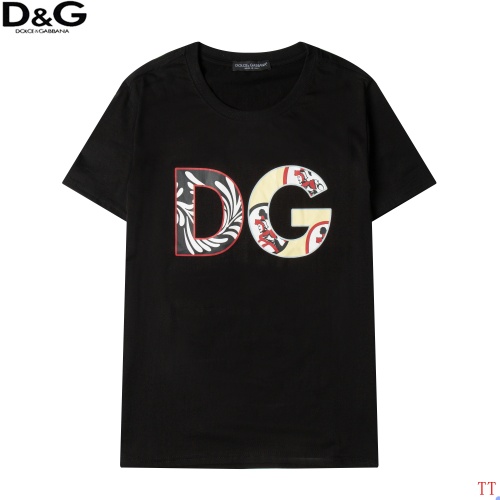Dolce &amp; Gabbana D&amp;G T-Shirts Short Sleeved For Men #870540 $27.00 USD, Wholesale Replica Dolce &amp; Gabbana D&amp;G T-Shirts