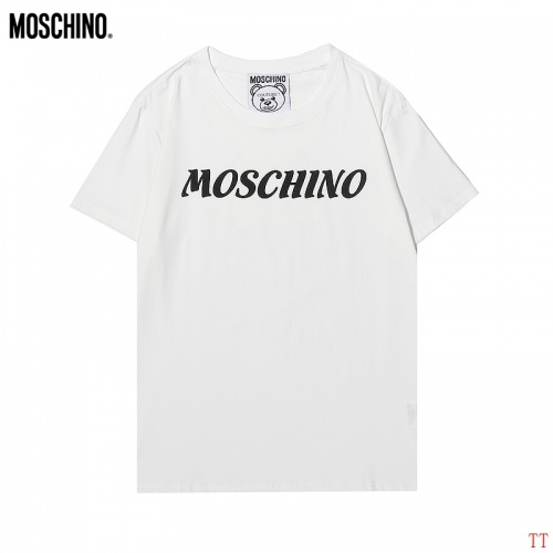 Replica Moschino T-Shirts Short Sleeved For Men #870554 $29.00 USD for Wholesale