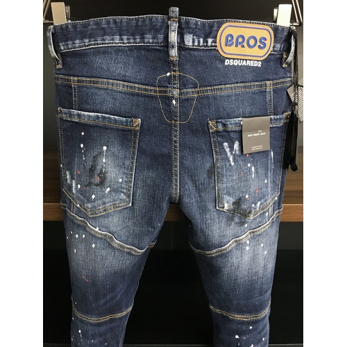 Replica Dsquared Jeans For Men #870576 $60.00 USD for Wholesale