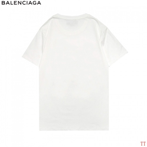 Replica Balenciaga T-Shirts Short Sleeved For Men #870581 $27.00 USD for Wholesale