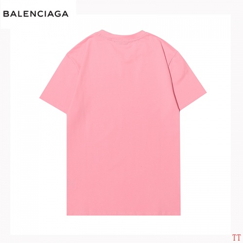 Replica Balenciaga T-Shirts Short Sleeved For Men #870582 $27.00 USD for Wholesale