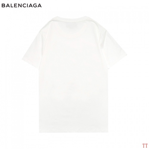 Replica Balenciaga T-Shirts Short Sleeved For Men #870583 $27.00 USD for Wholesale