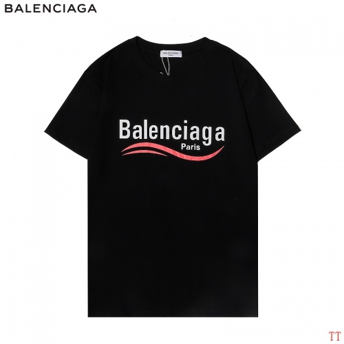Balenciaga T-Shirts Short Sleeved For Men #870584 $27.00 USD, Wholesale Replica Balenciaga T-Shirts