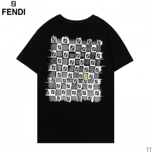 Fendi T-Shirts Short Sleeved For Men #870588 $27.00 USD, Wholesale Replica Fendi T-Shirts
