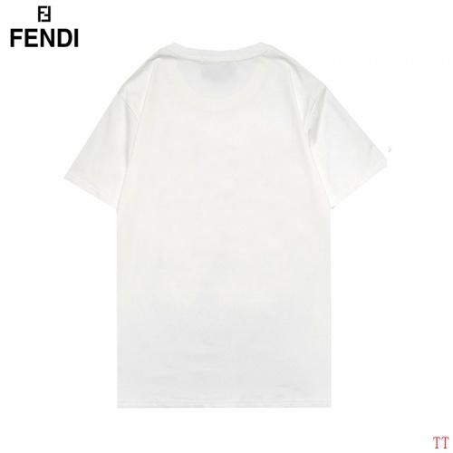 Replica Fendi T-Shirts Short Sleeved For Men #870589 $27.00 USD for Wholesale