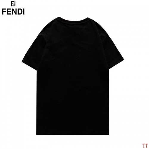 Replica Fendi T-Shirts Short Sleeved For Men #870590 $27.00 USD for Wholesale