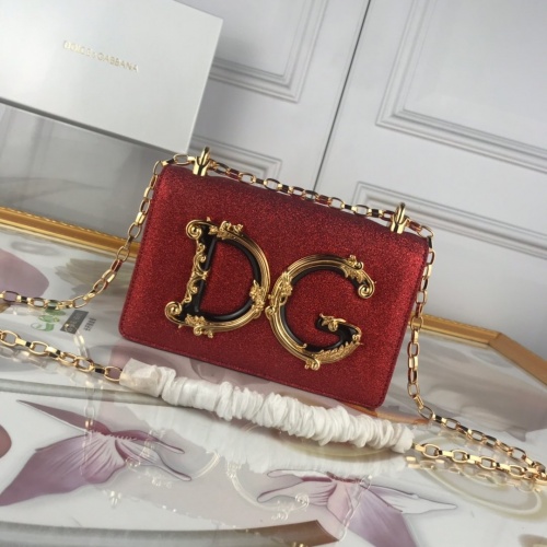Dolce &amp; Gabbana D&amp;G AAA Quality Messenger Bags For Women #870815 $162.00 USD, Wholesale Replica Dolce &amp; Gabbana D&amp;G AAA Quality Messenger Bags