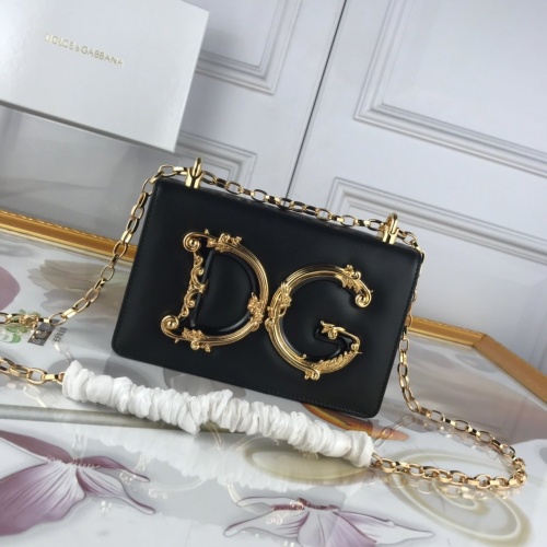 Dolce &amp; Gabbana D&amp;G AAA Quality Messenger Bags For Women #870823 $170.00 USD, Wholesale Replica Dolce &amp; Gabbana D&amp;G AAA Quality Messenger Bags