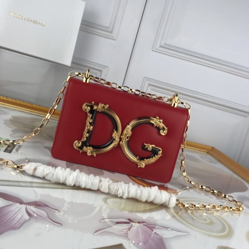 Dolce &amp; Gabbana D&amp;G AAA Quality Messenger Bags For Women #870826 $170.00 USD, Wholesale Replica Dolce &amp; Gabbana D&amp;G AAA Quality Messenger Bags