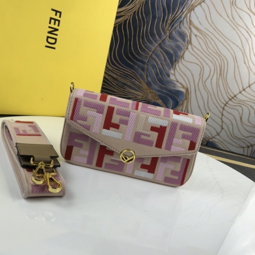 Replica Fendi AAA Messenger Bags For Women #870868 $88.00 USD for Wholesale