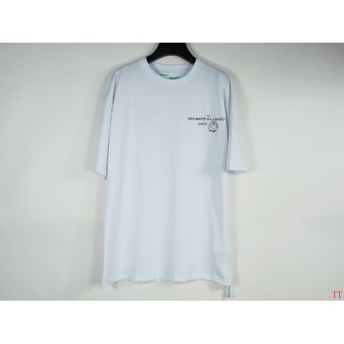 Replica Off-White T-Shirts Short Sleeved For Men #870897 $29.00 USD for Wholesale