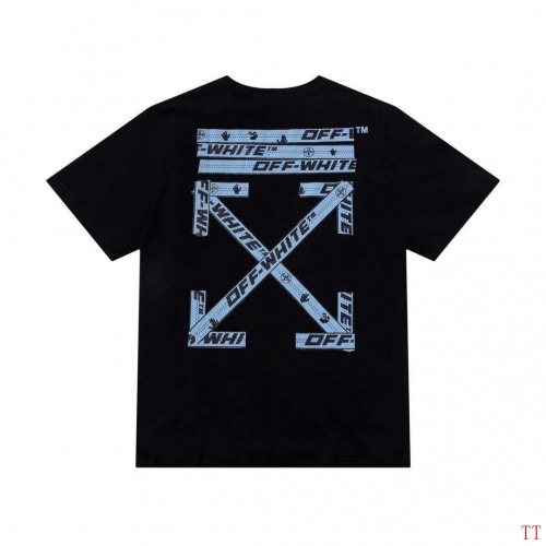Off-White T-Shirts Short Sleeved For Men #870899 $29.00 USD, Wholesale Replica Off-White T-Shirts