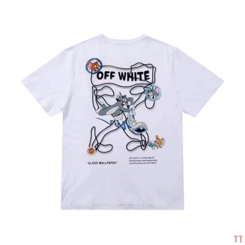 Off-White T-Shirts Short Sleeved For Men #870902 $32.00 USD, Wholesale Replica Off-White T-Shirts