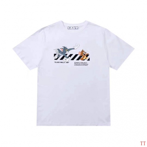 Replica Off-White T-Shirts Short Sleeved For Men #870902 $32.00 USD for Wholesale